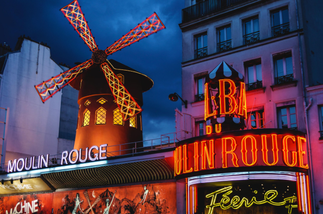 Moulin Rouge Paris Show: Iconic Cabaret Experience in Montmartre with Champagne