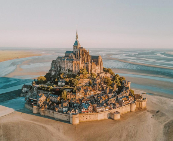 Desde Paris Excursión de un Día al Mont Saint-Michel