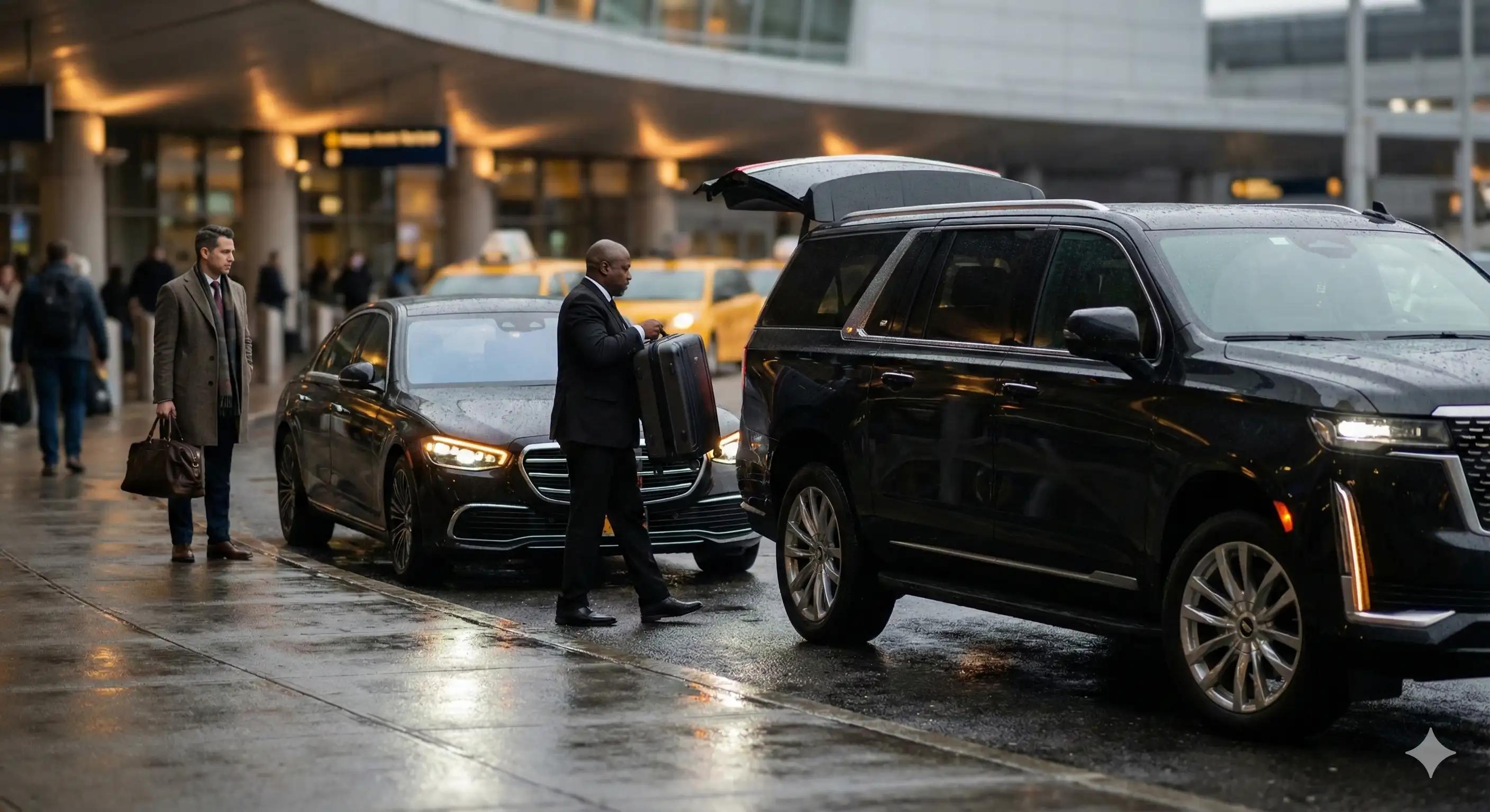 Transfer from Newark Airport to Manhattan (max 3 people)